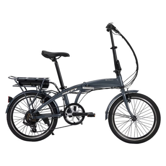 Huffy Oslo 20″ folding lightweight commuter e-bike for $428