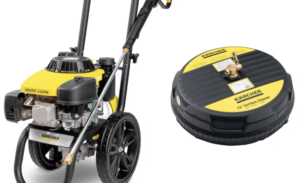 Today only: Up to 15% off Karcher pressure washers and accessories