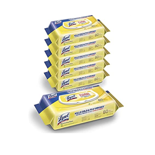 Today only: Lysol Handi-Pack wipes, 480-count (pack of 6) for $12