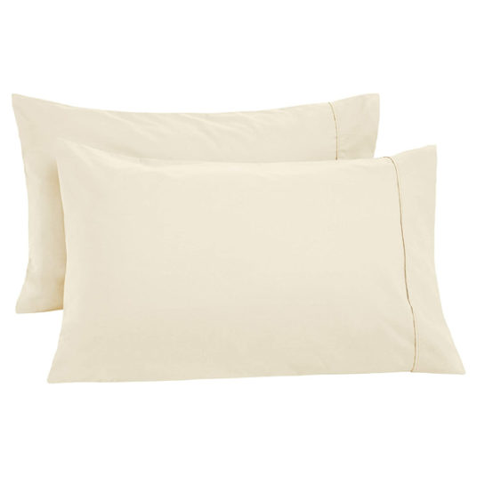 Set of 2 Amazon Basics ultra-soft king pillowcases for $5