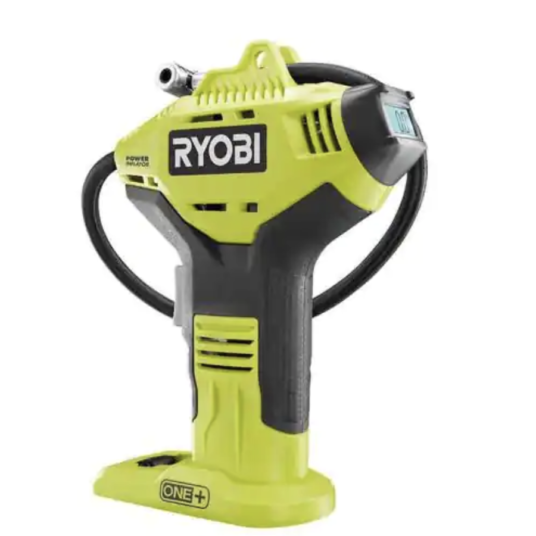 Ryobi ONE+ cordless high-pressure inflator with digital gauge for $20