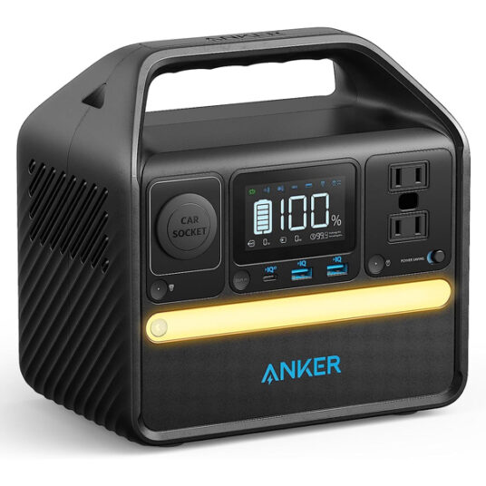 Today only: Anker 521 portable power station with solar option for $170