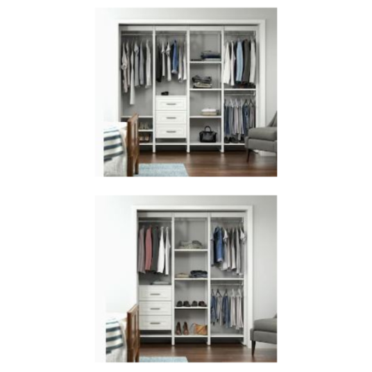 Today only: Take 25% off select wood closet kits
