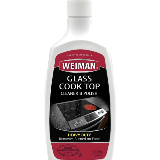 Weiman non-abrasive glass cooktop cleaner & polish for $4