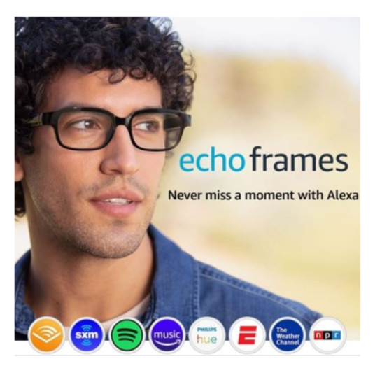 Today only: Echo Frames (2nd Gen) refurbished smart audio glasses with Alexa for $100