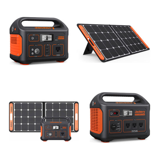 Jackery electric generators and solar panels from $126