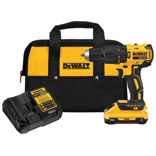 Today only: Dewalt 1/2-in 20-volt max-amp variable speed brushless cordless hammer drill for $129