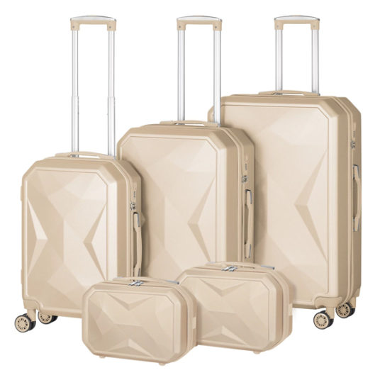 Hikolayae Crossroad Collection 5-piece hardside luggage set for $120