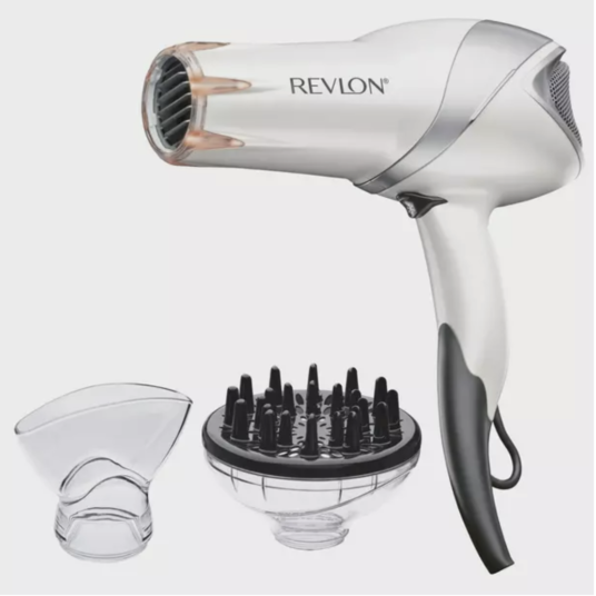 Revlon Pro Collection infrared hair dryer with diffuser & concentrator for $20