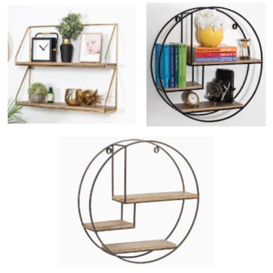 Today only: Select Madeleine Home floating shelves from $45