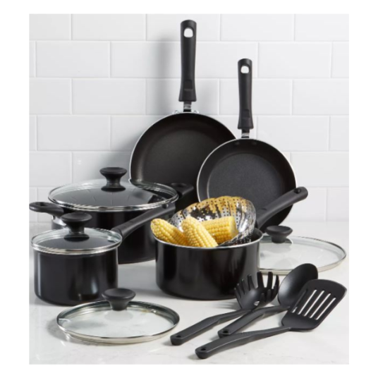 Tools of the Trade 13-piece nonstick cookware set for $30