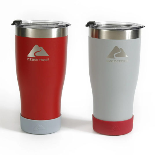 2-pack Ozark Trail stainless steel tumblers for $10