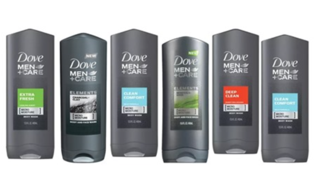 Today only: 6-pack Dove men’s shower gel 400ml for $20