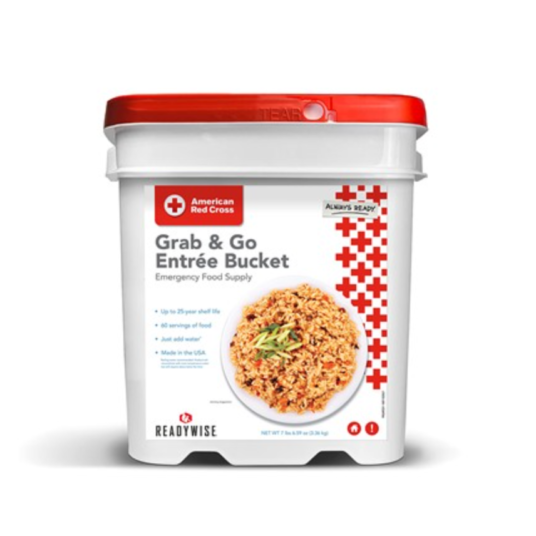 Today only: American Red Cross 60-serving emergency meal food supply for $65
