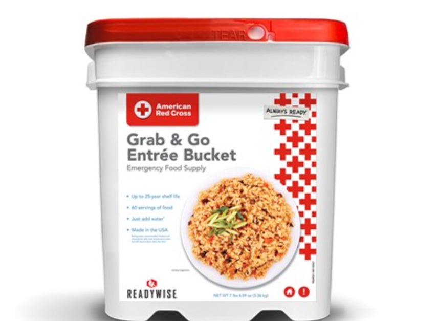 Today only: American Red Cross 60-serving emergency meal food supply for $65