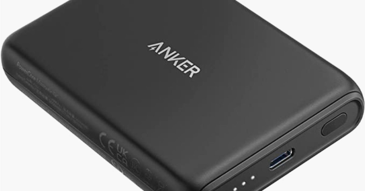 Anker 521 magnetic battery 5000 mAh wireless portable charger for $20