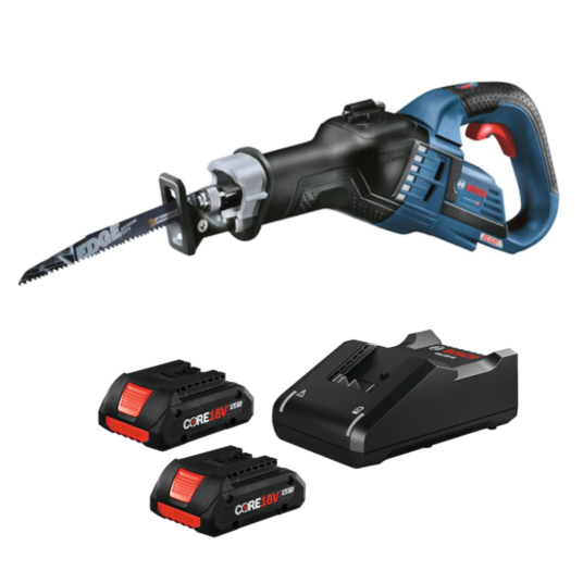 Today only: Bosch 18-volt cordless reciprocating saw for $299 + free batteries & charger