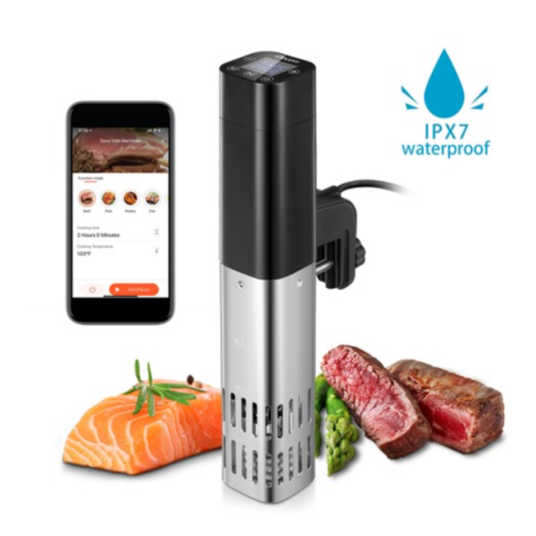 Today only: Decen IPX 7 Sous Vide Cooker with Wi-Fi for $40