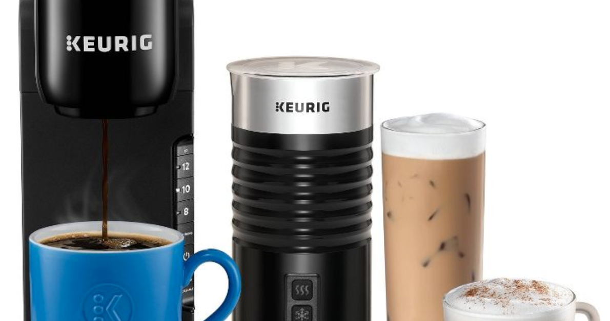 Today only: Keurig K-Express coffee maker with bonus Coffeehouse milk frother for $80
