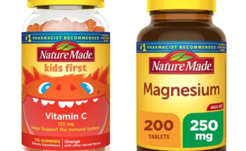 Today only: 25% off select Nature Made & MegaFood vitamins at Target