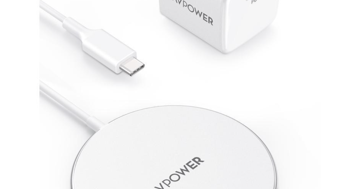 Today only: RAVPower MagSafe wireless charging station for $9