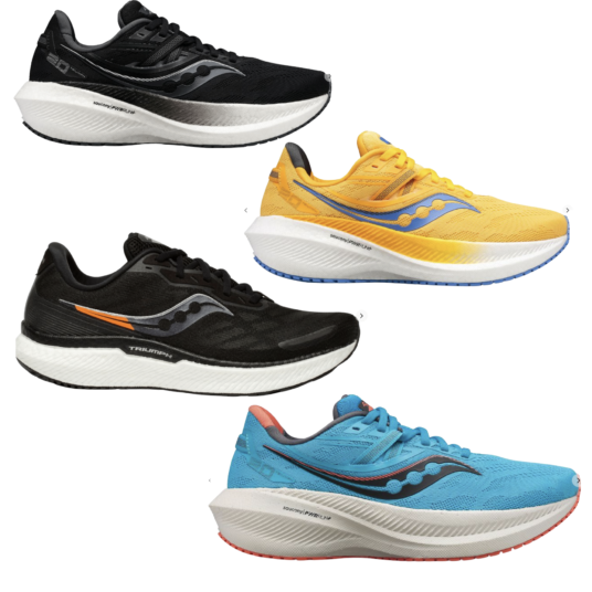 Saucony Triumph 19 running shoes for $59, free shipping