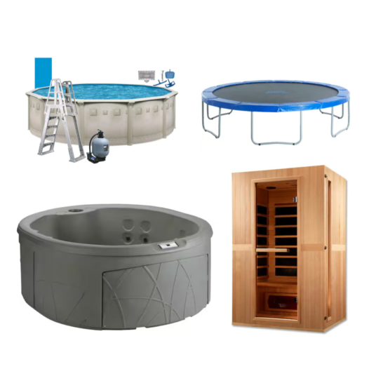 Today only: Up to 45% off select hot tubs, saunas and more