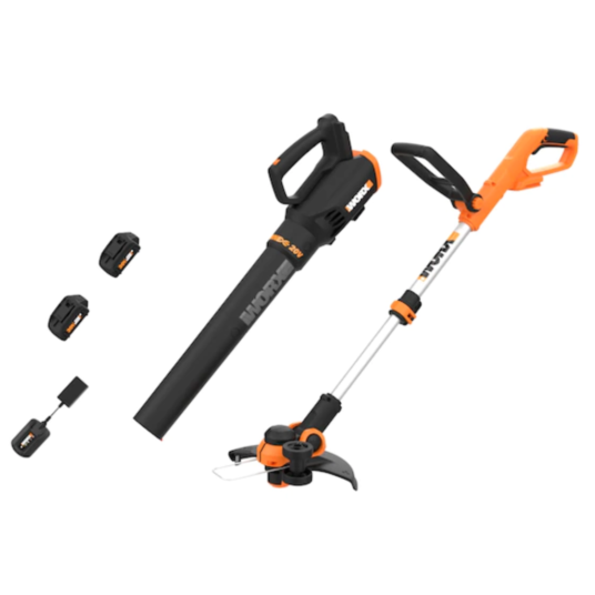 Today only: WORX Power Share 2-piece 20-volt max cordless combo kit for $100