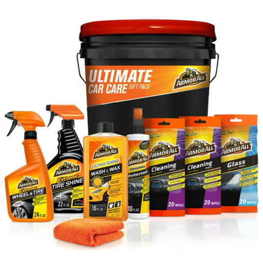 10-piece Armor All Ultimate Car Care gift set for $23