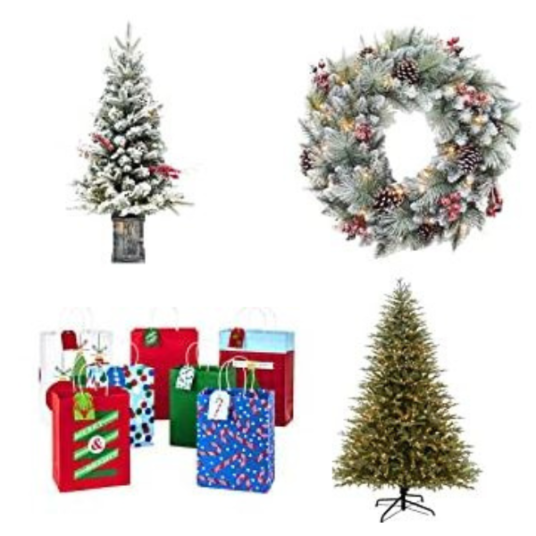 Santa’s Workshop Christmas trees & decor from $6