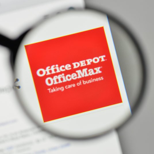 Get a free item with select purchases at Office Max/Office Depot