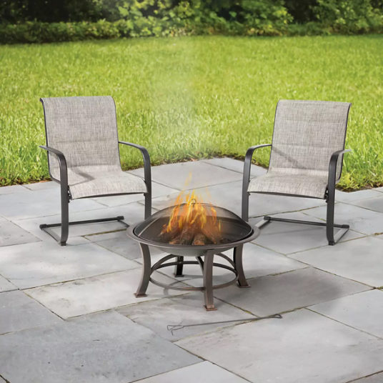 Mosaic 30-in Vera fire pit for $25