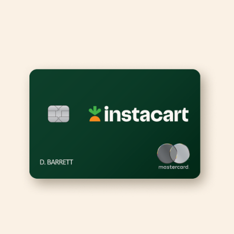 Instacart Mastercard®: Get a $200 credit and free delivery for a year