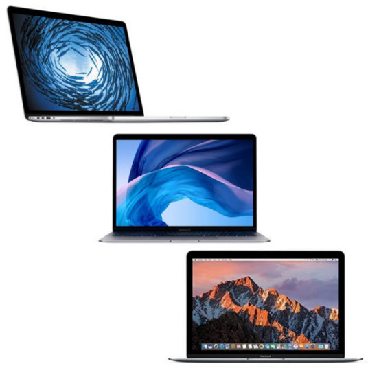 Scratch and dent MacBooks from $180
