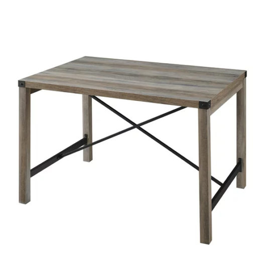 Manor Park rustic farmhouse dining table for $73