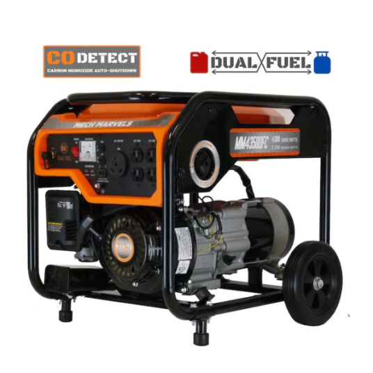 Today only: Mech Marvels MM4350DFC portable generator for $399