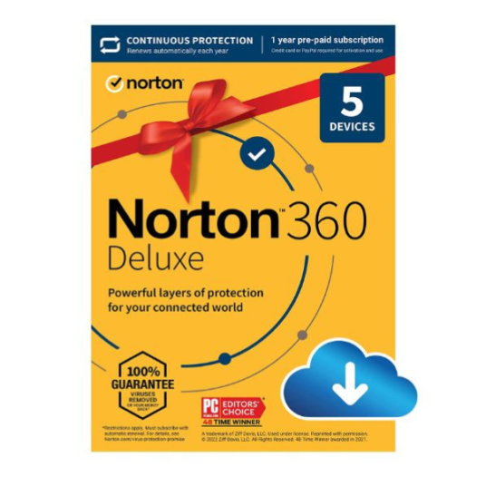 Today only: Norton 360 Deluxe for $20