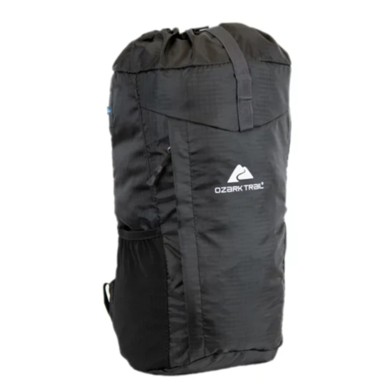 Ozark Trail 20L Corsicana roll-top backpack for $5