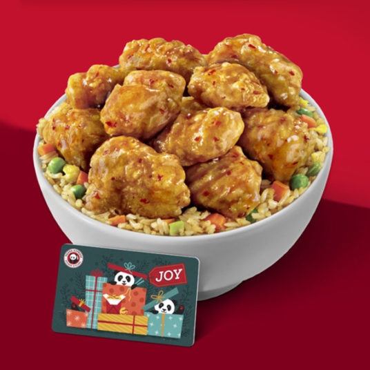 Get a FREE Panda Express bowl when you purchase a $30 gift card