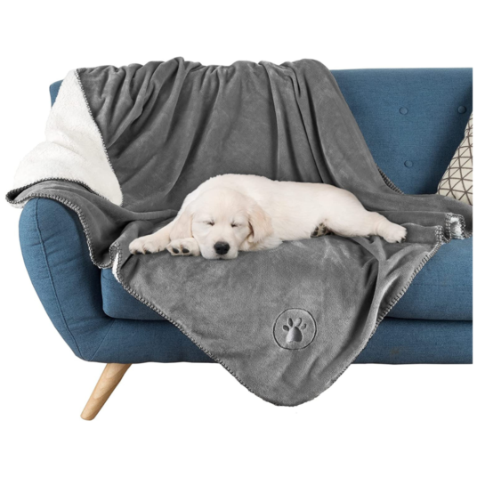 Petmaker reversible waterproof pet blanket for $14