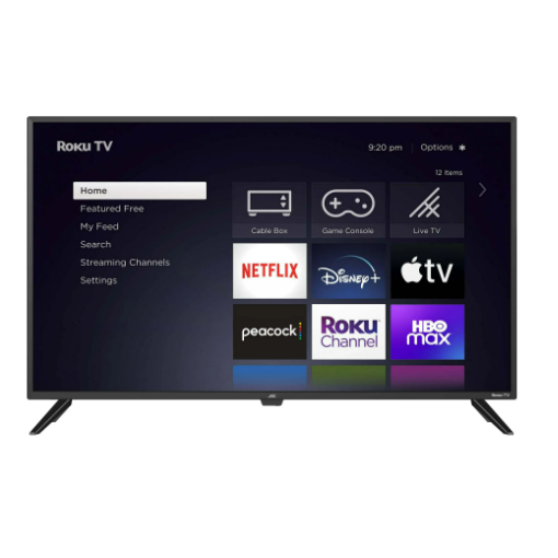 JVC 58″ smart 4K Roku TV for $298