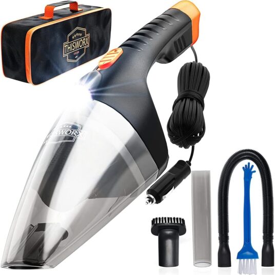 Prime members: ThisWorx car vacuum cleaner for $12
