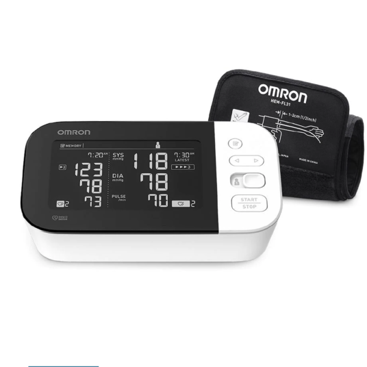 Omron 10 Series wireless upper arm blood pressure monitor for $56