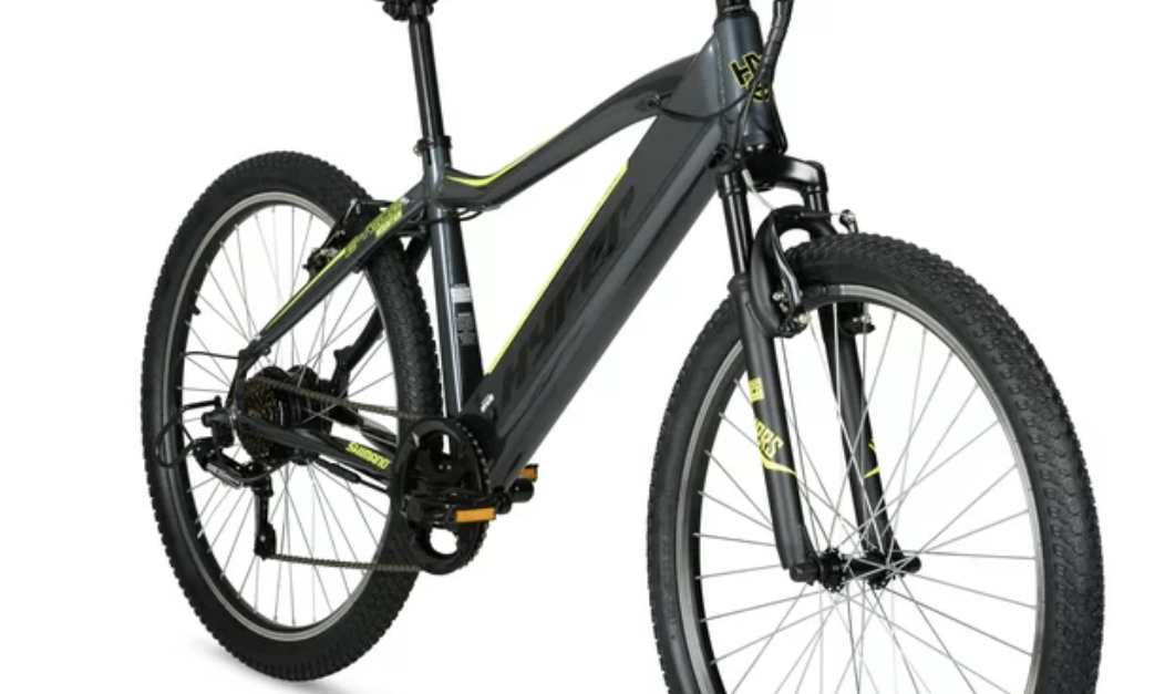 Hyper Bicycles E-Ride electric pedal assist mountain bike for $348