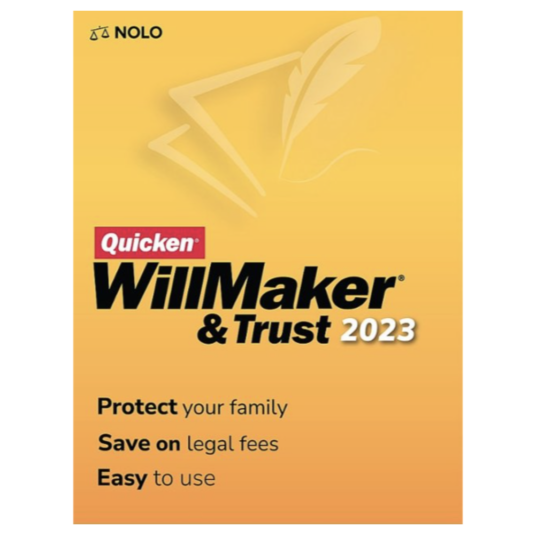 Take 45% off Quicken WillMaker & Trust at Nolo