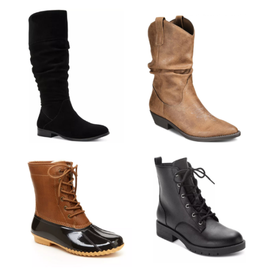 Women’s boots for $20 at Macy’s