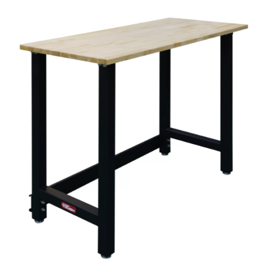 Hyper Tough 48-inch rubber wood top workbench for $99