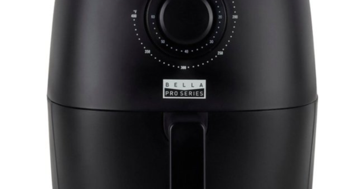 Today only: Bella Pro Series 3.7-qt. 2-in-1 manual air fryer for $20