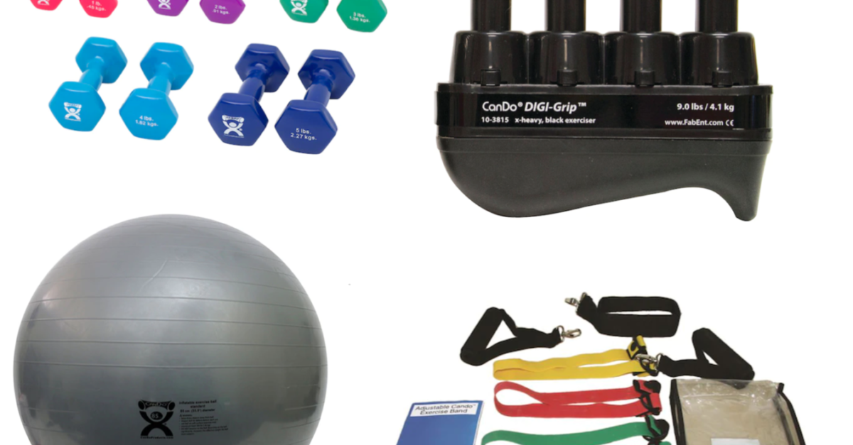 Today only: CanDo exercise equipment from $9