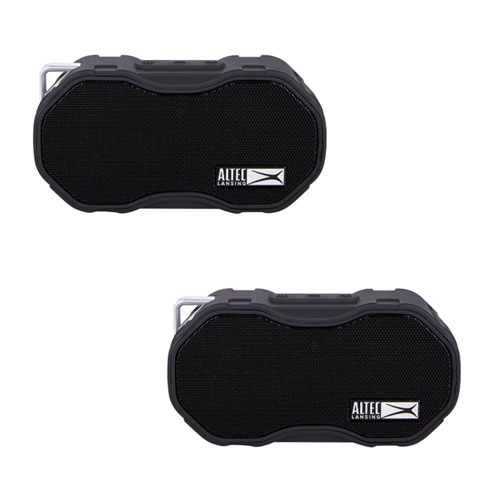 2-pack Altec Lansing BabyBoom portable Bluetooth speakers for $15